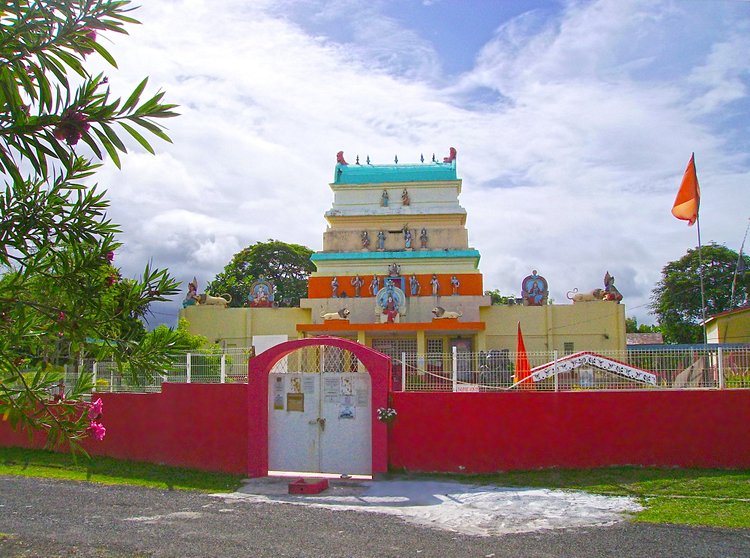 Le temple hindou Changy