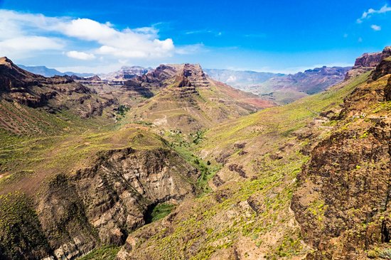 La vallée de Fataga