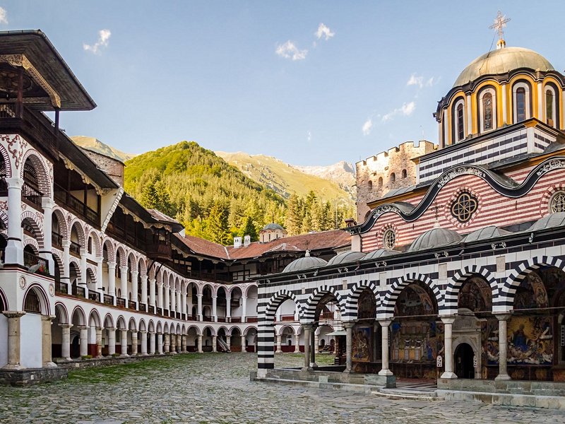 Le monastère de Rila