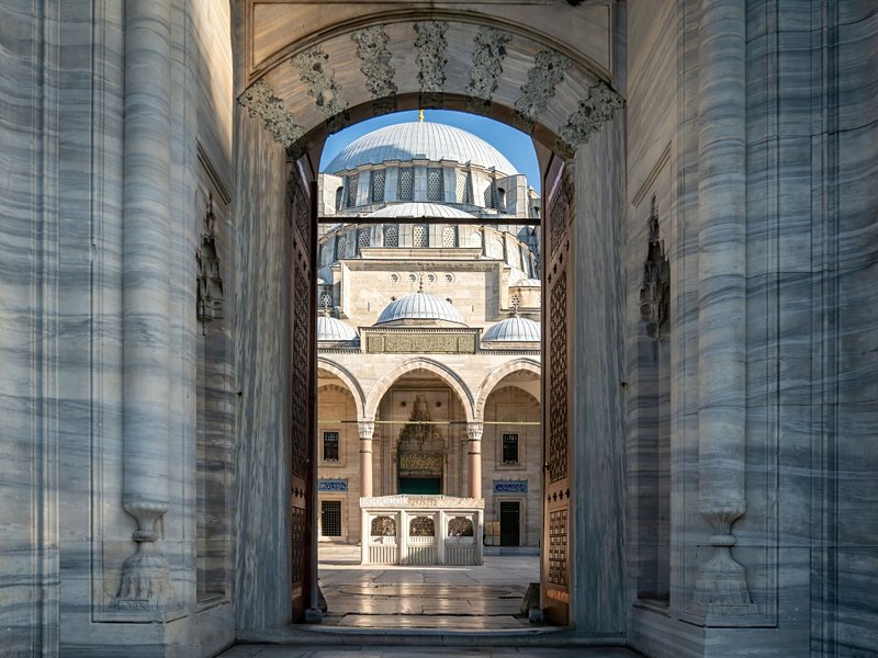 La mosquée Süleymaniye, ou de Soliman le Magnifique