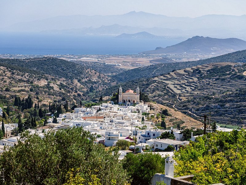Le village de montagne de Lefkés