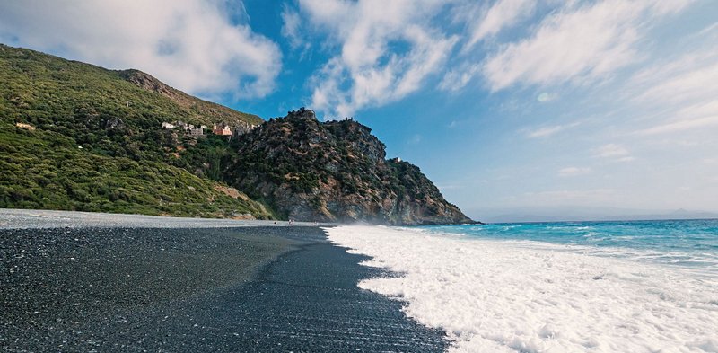 plage La plage de Nonza