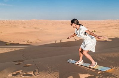 Surf sur les dunes