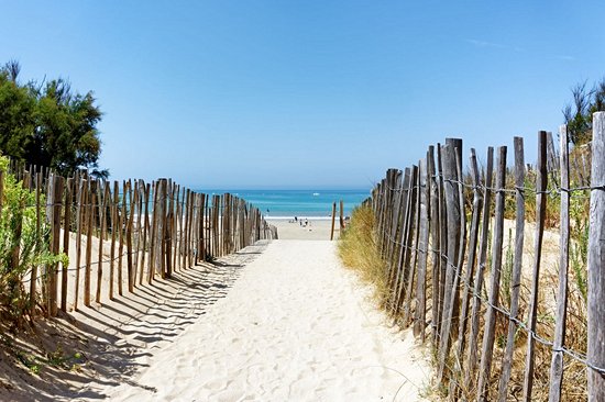 La plage de la Conche sur l’île de Ré