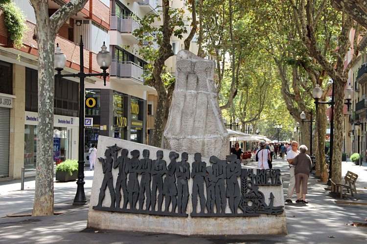 La rambla de Poblenou