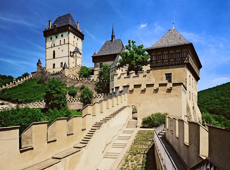 Le château fort de Karlštejn 2