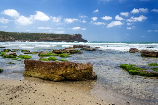 Sur la côte ouest - Cala Lunga (Caloforte)