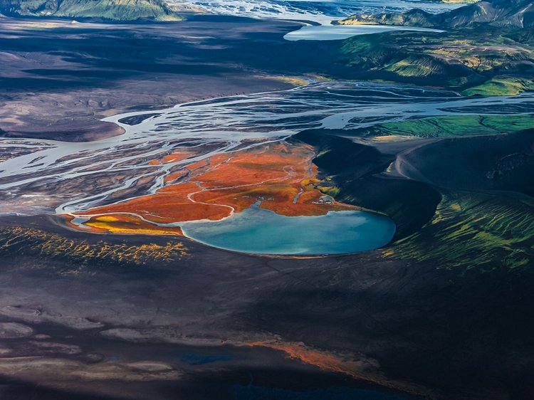 Rivières minérales - Islande