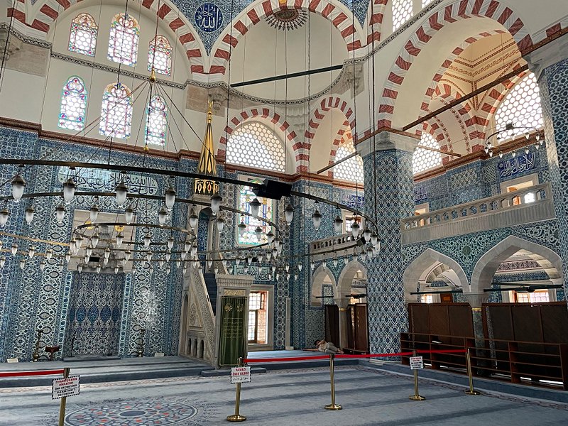 La mosquée de Rüstem Pacha