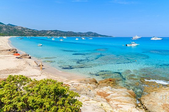 La plage de Saleccia, désert des Agriates