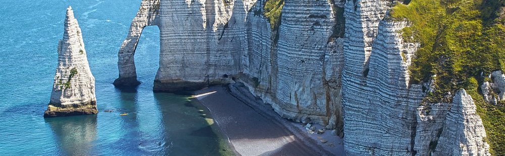 Les falaises d’Étretat