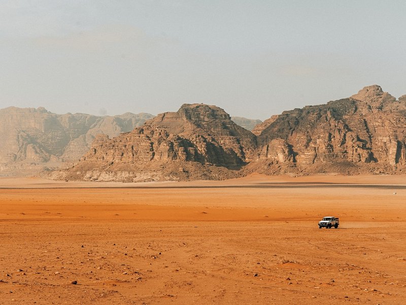 Le Wadi Rum en 4x4, une échappée sur la planète Mars
