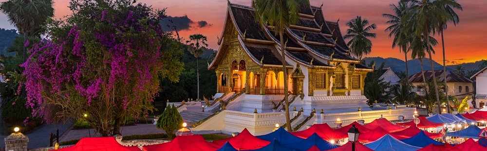 Marché de nuit de Luang Prabang