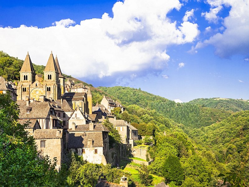 Conques et son abbatiale