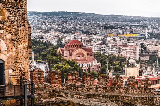 Ano Poli, la vieille ville de Thessalonique et ses remparts