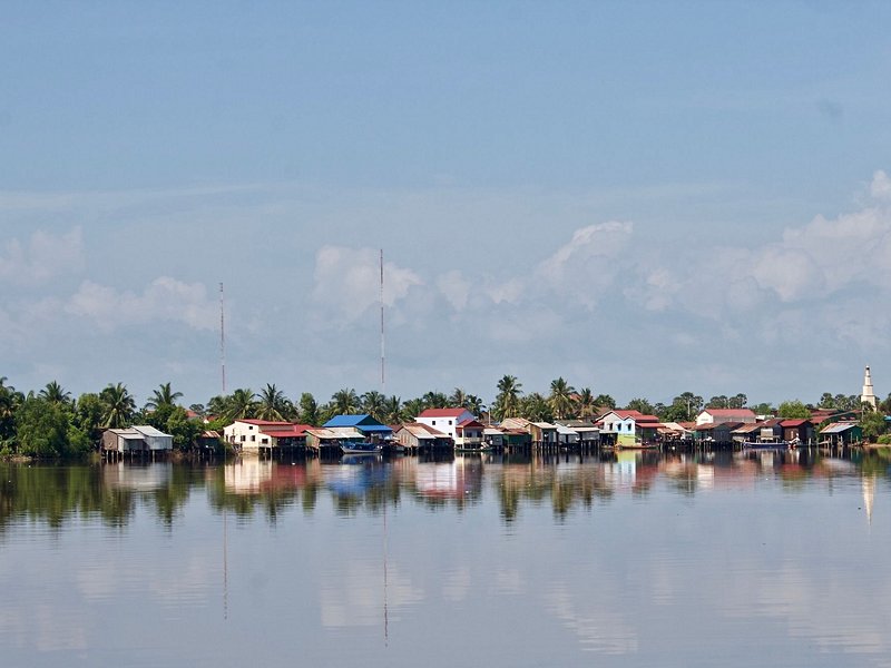 Le fleuve Prek Kampong Bay