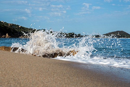 La plage d’Agosta, Porticcio