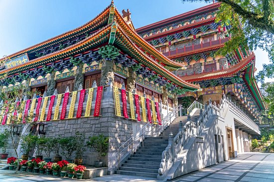 Le monastère de Po Lin et son Bouddha géant