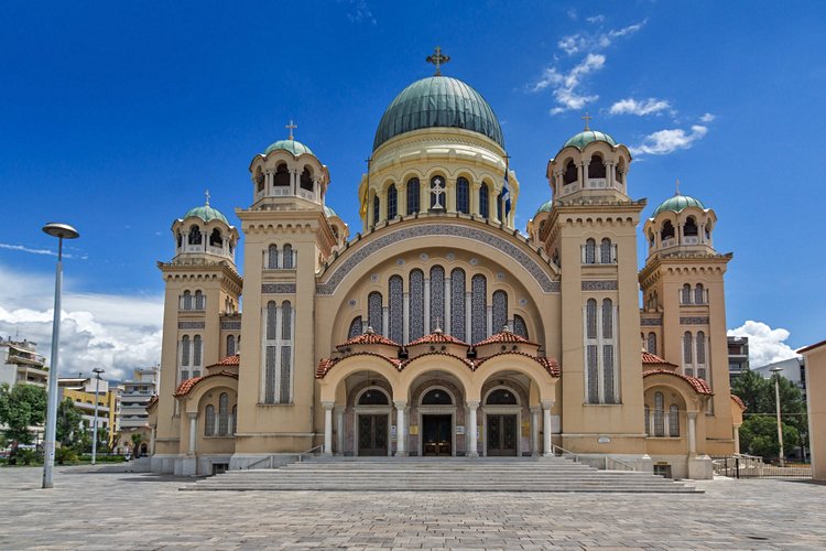 La vieille ville de Patras, ou ville haute