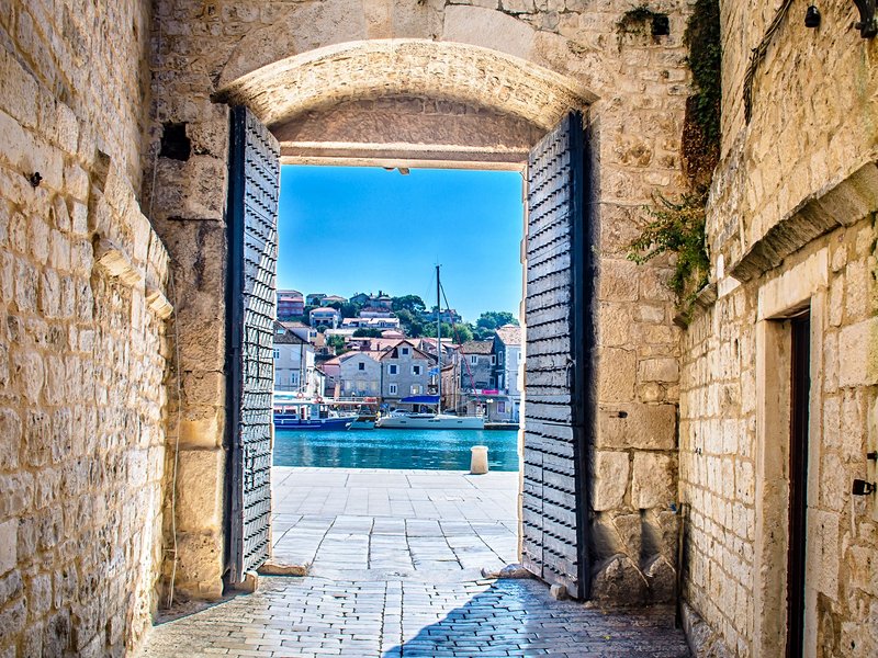 Split et le village de Trogir