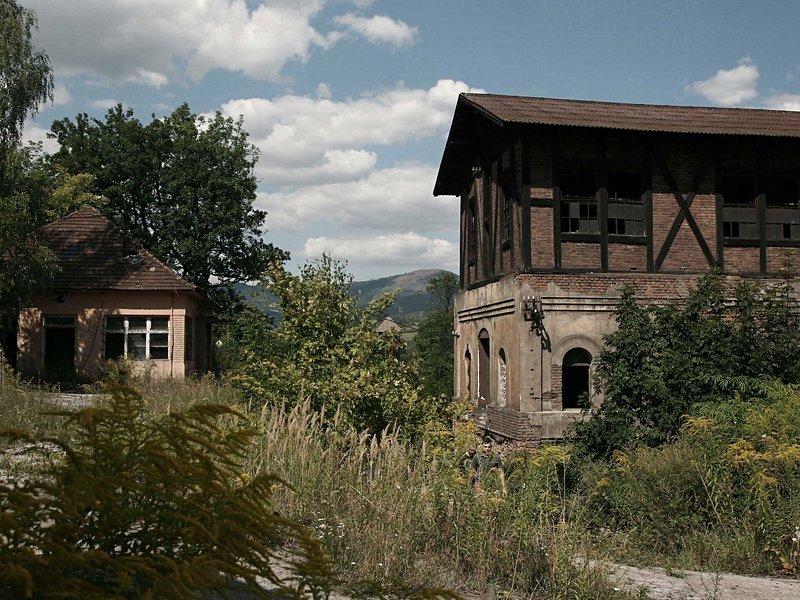 L'usine perchée et abandonnée de Nizna Slana