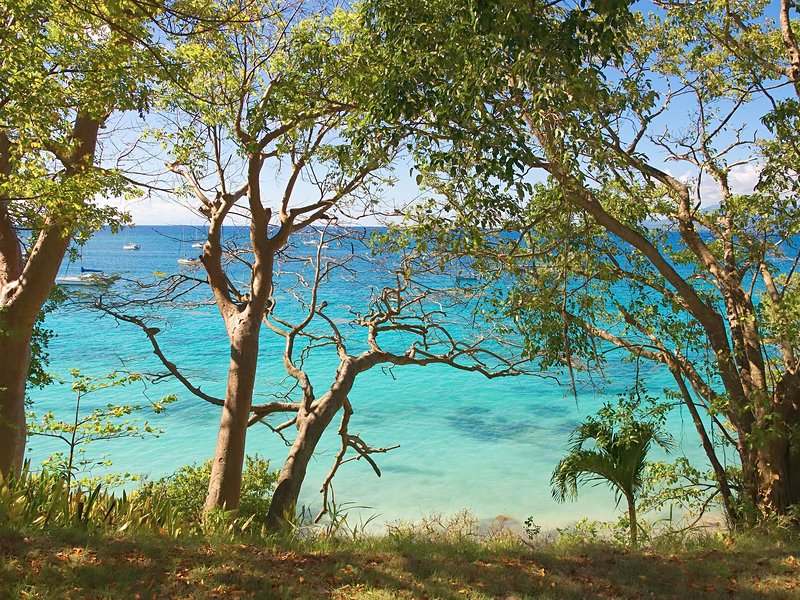 La plage de la Datcha au Gosier