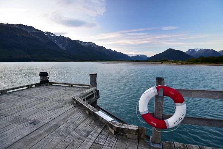 Le lac Wakatipu près de Glenorchy