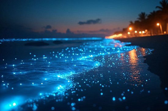 Contempler la bioluminescence