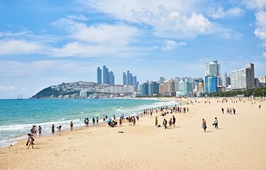 La station balnéaire de Busan 
