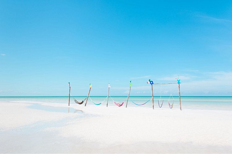 Plage d'Holbox, Mexique