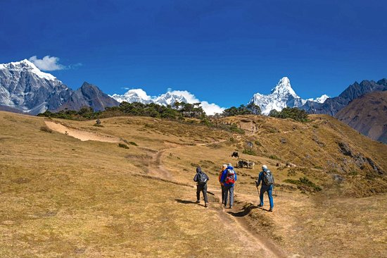 Trek dans la région de l'Everest