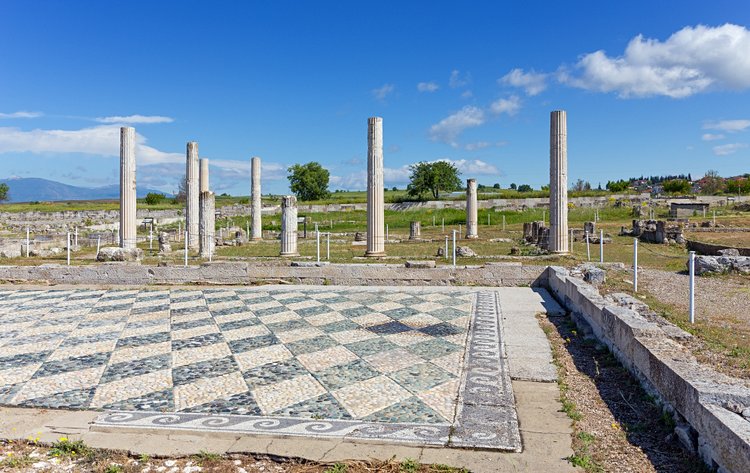 Les sites archéologiques macédoniens de Pella et Vergina