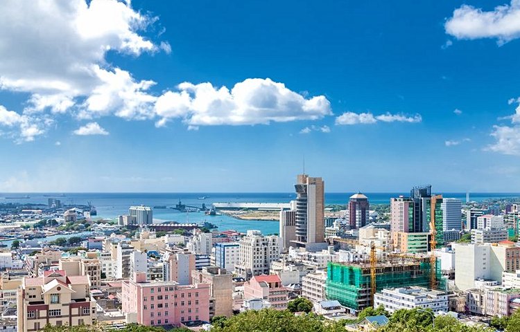 La capitale : Port-Louis