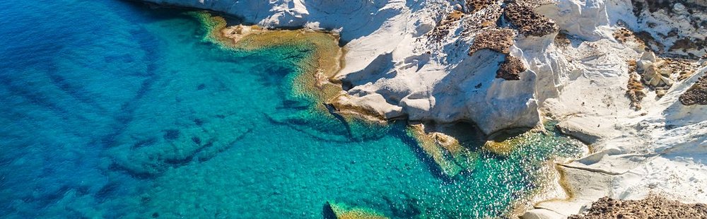 Les îles de Kimolos et de Poliegos