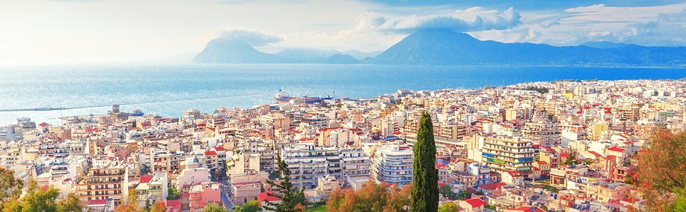 La ville moderne de Patras
