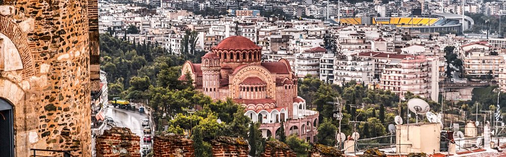 Ano Poli, la vieille ville de Thessalonique et ses remparts
