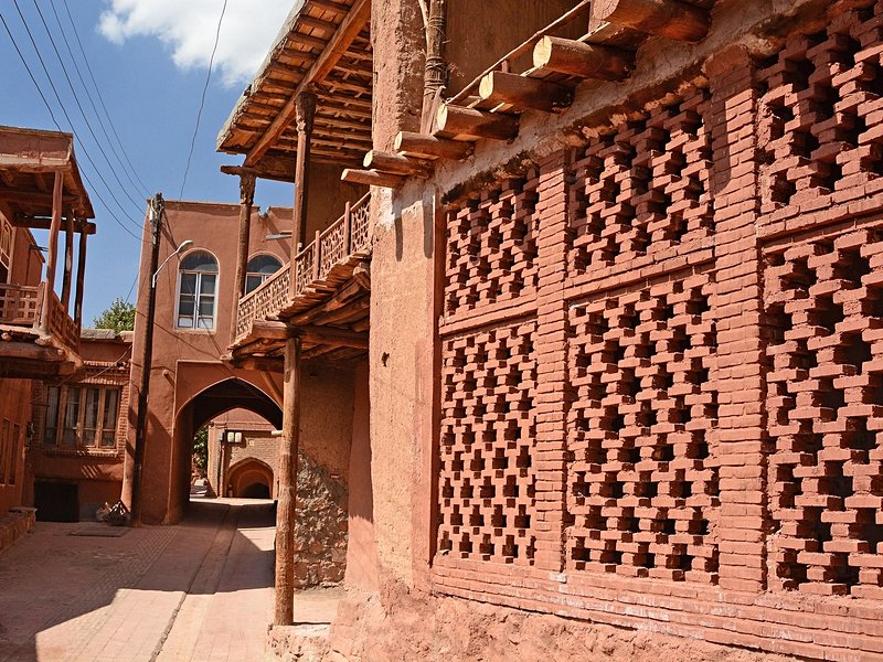 Le village d'Abyaneh