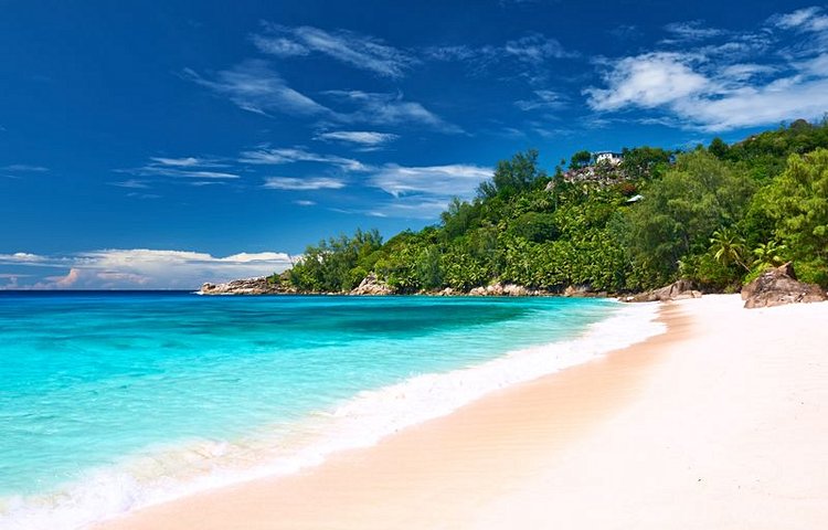 La plage d'Anse Intendance