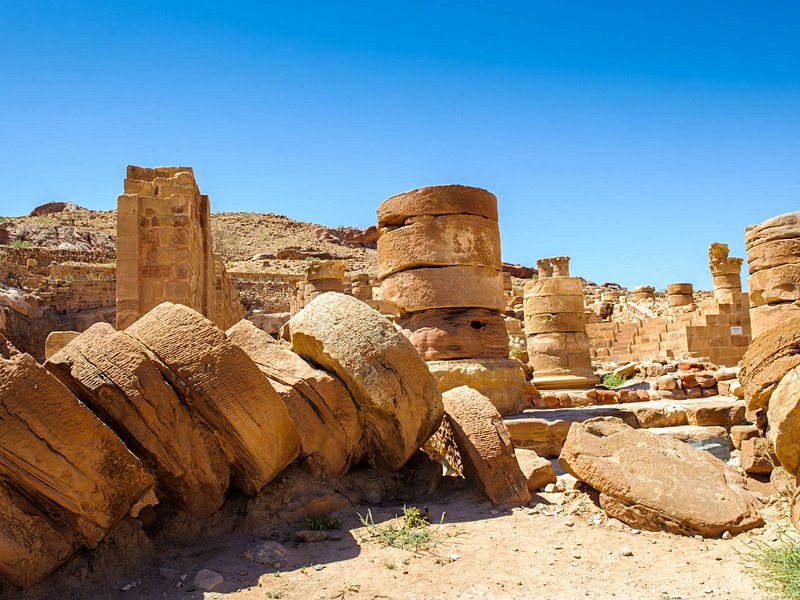 Le Grand Temple de Pétra