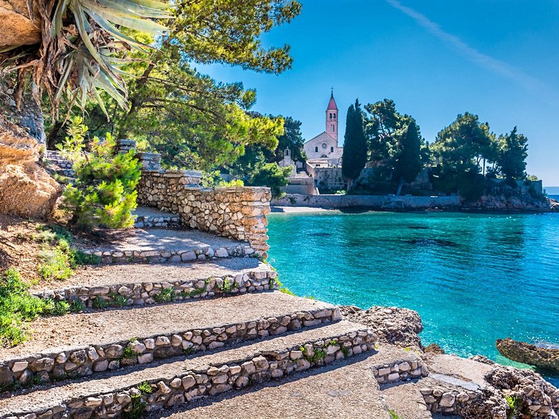 L’île de Brac et la plage de Zlatni Rat