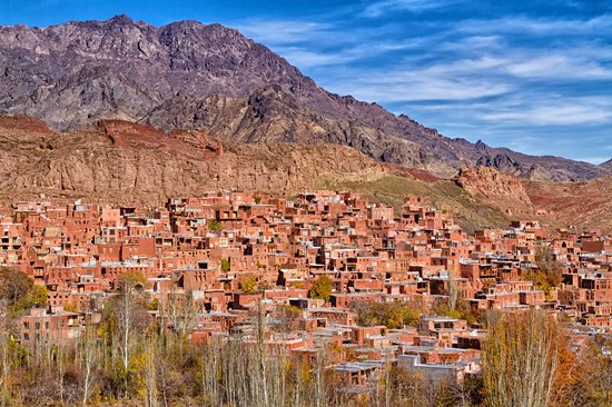 Le village d'Abyaneh