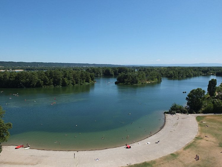 Lac de Miribel Jonage