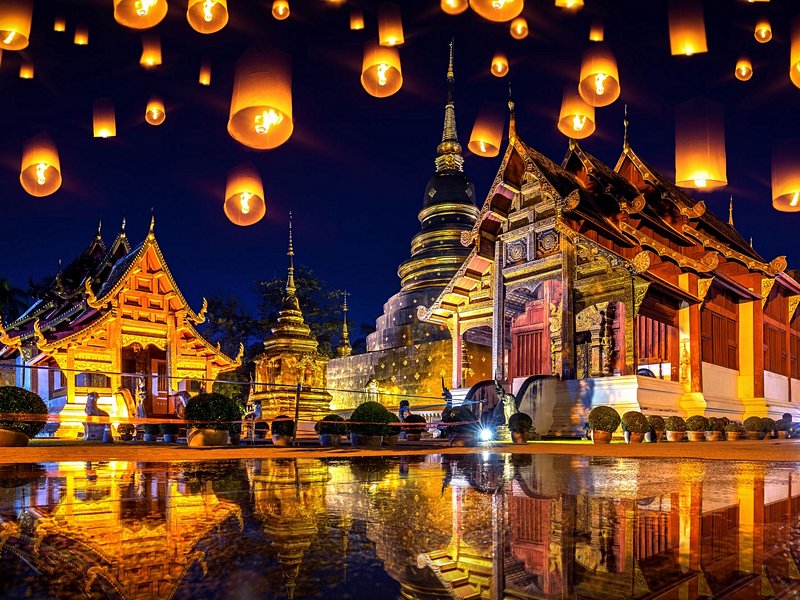 Les temples de Chiang Mai