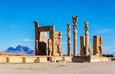 la Porte des Nations à Persépolis