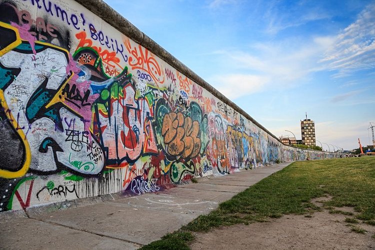 La East Side Gallery et le mur de Berlin