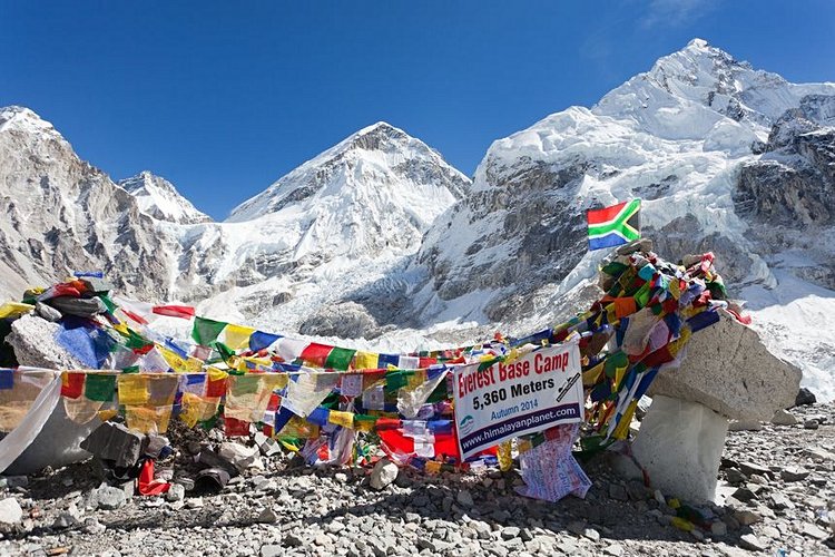 Trek dans la région de l'Everest