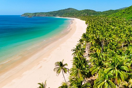 Se détendre sur la plage de Nacpan