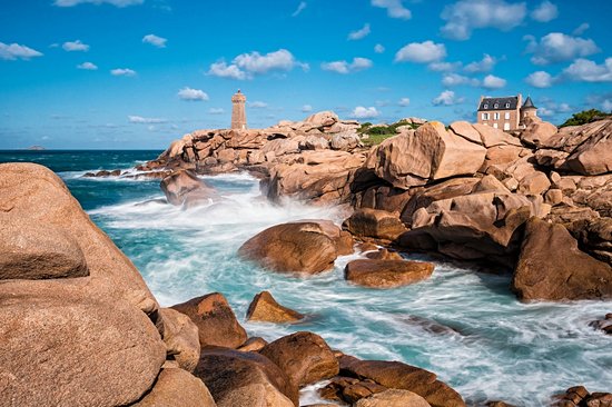 La côte de Granit Rose