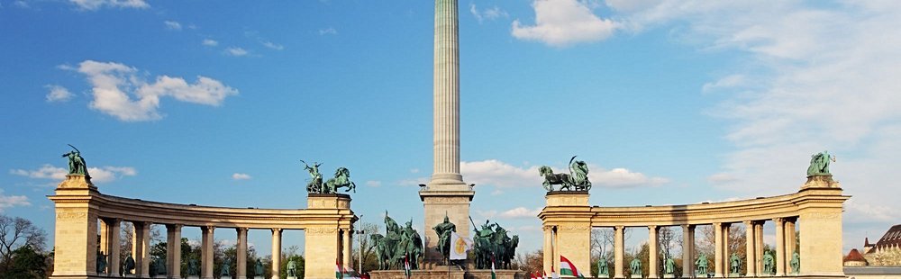 La place des Héros et l’avenue Andrássy