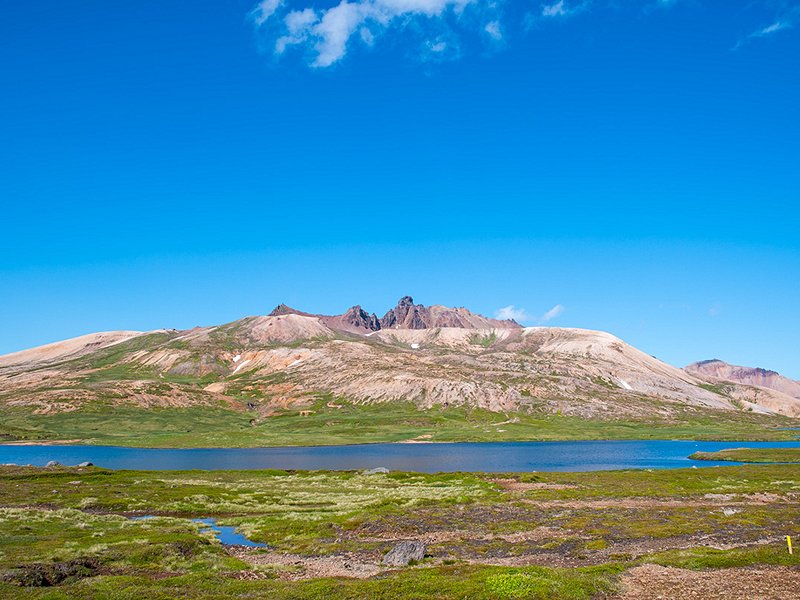 Les sentiers de randonnée de Viknaslodir